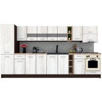 Bucatarie MARINA NEW 370 B Wenge / Decor K010